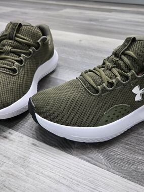 Under Armour Men's Charged Surge 4 Running Shoes in green